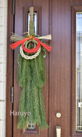 しめ縄飾りり